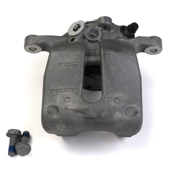 Volvo Disc Brake Caliper - Rear Passenger Side (w/ Solid Rotors) 36001381